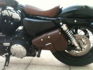 Sacoches Myleatherbikes Harley Sportster Forty Eight (1)